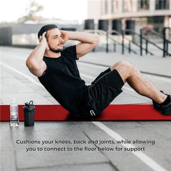 Yoga Mat for Women and Men With Strap, 72x23 in Large Non-slip Exercise Mat - Picture 2 of 7